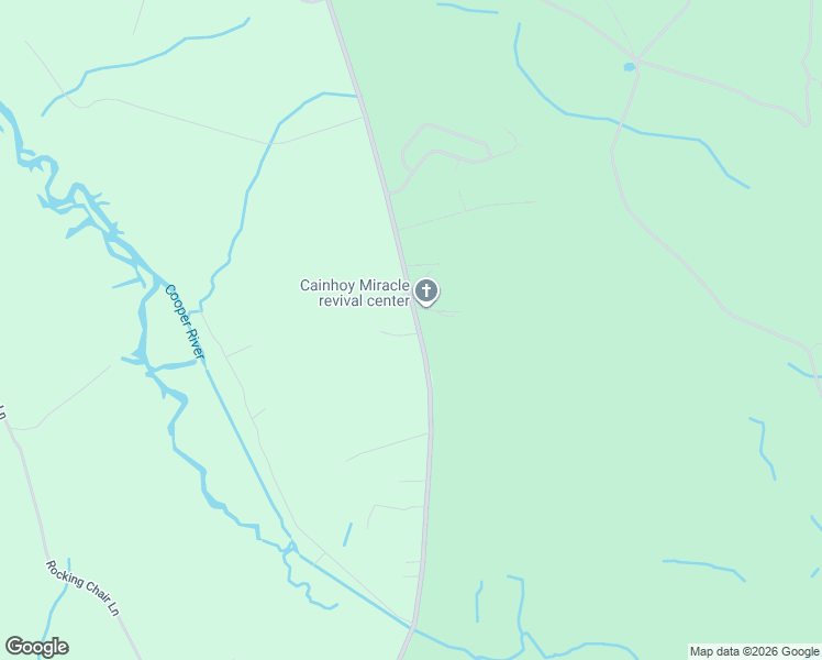 map of restaurants, bars, coffee shops, grocery stores, and more near 2663 State Road S-8-98 in Huger