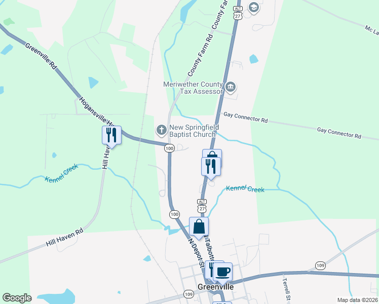 map of restaurants, bars, coffee shops, grocery stores, and more near 888 Arbor Chapel Road in Greenville