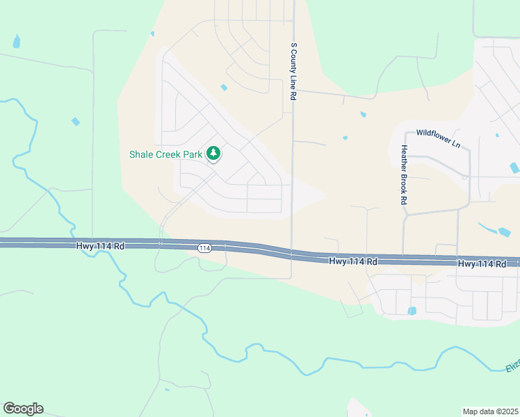 map of restaurants, bars, coffee shops, grocery stores, and more near 12626 Carpenter Lane in Rhome