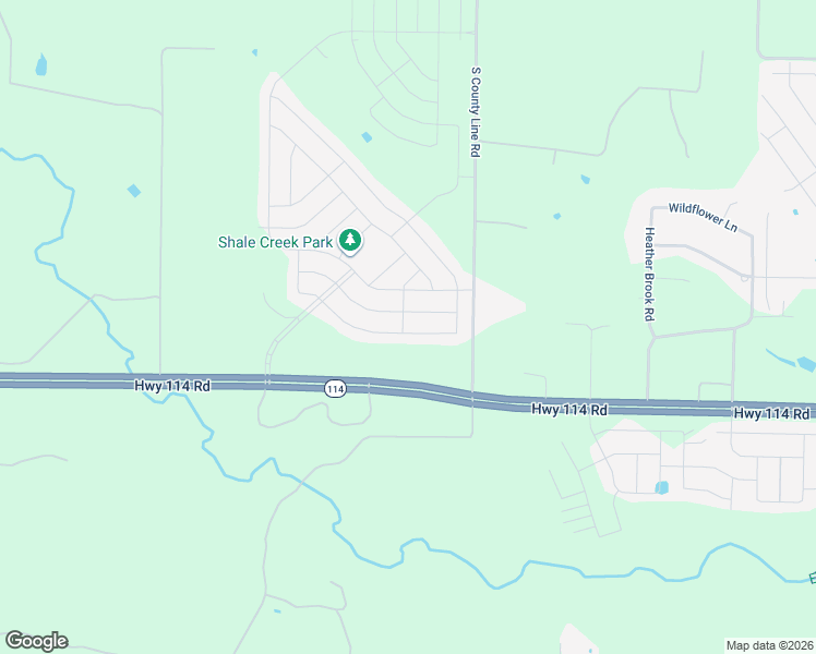 map of restaurants, bars, coffee shops, grocery stores, and more near 12705 Kingsgate Drive in Rhome