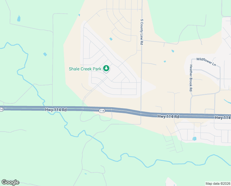 map of restaurants, bars, coffee shops, grocery stores, and more near 12714 Carpenter Lane in Rhome