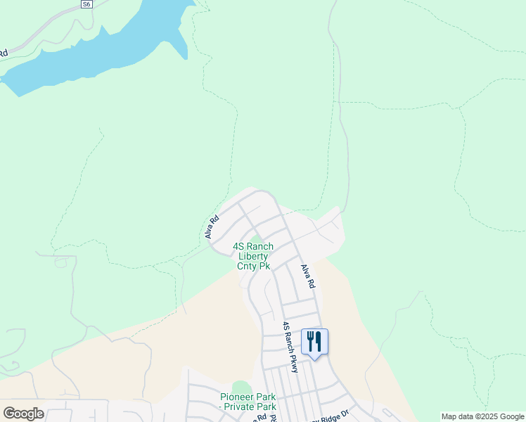 map of restaurants, bars, coffee shops, grocery stores, and more near 10541 Galena Canyon Road in San Diego