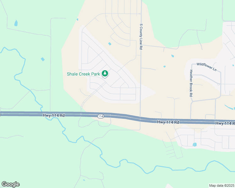 map of restaurants, bars, coffee shops, grocery stores, and more near 12705 Kingsgate Dr in Rhome