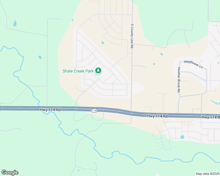 map of restaurants, bars, coffee shops, grocery stores, and more near 12704 Kingsgate Drive in Rhome