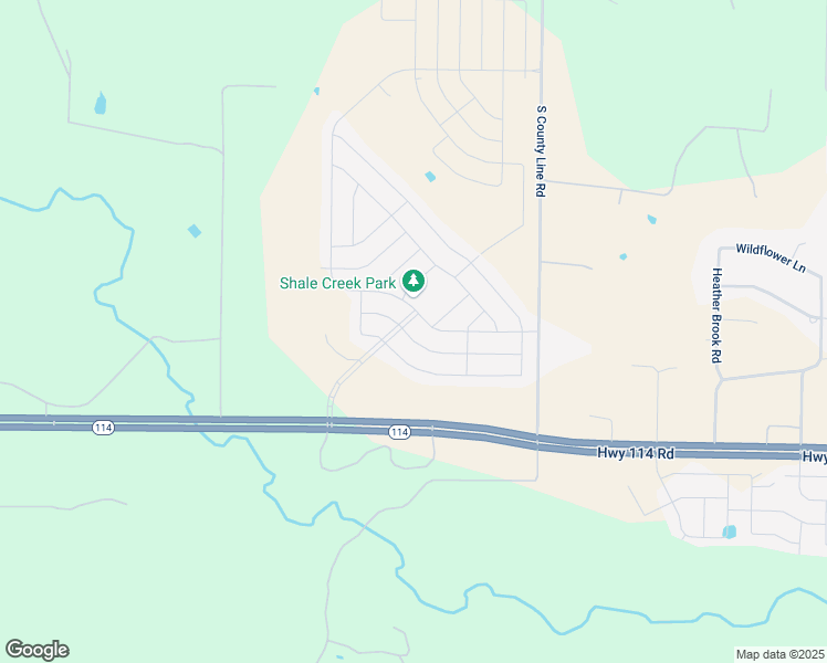 map of restaurants, bars, coffee shops, grocery stores, and more near 12809 Kingsgate Drive in Rhome