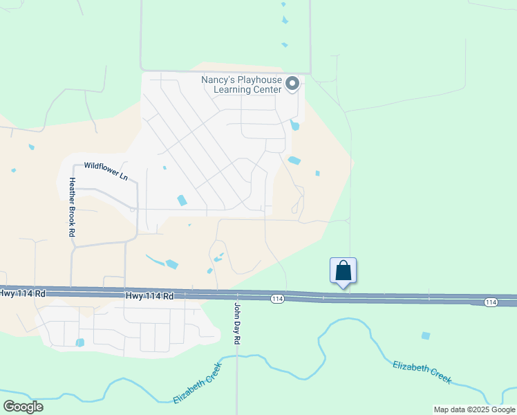 map of restaurants, bars, coffee shops, grocery stores, and more near Loomis Trail in Northlake