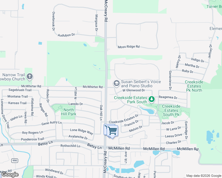 map of restaurants, bars, coffee shops, grocery stores, and more near 3503 Summer Drive in Wylie