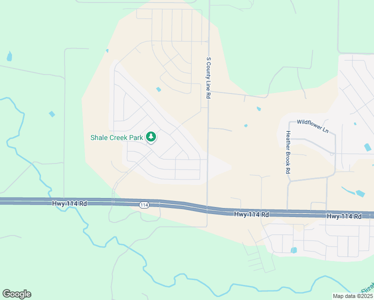 map of restaurants, bars, coffee shops, grocery stores, and more near 12405 Arbor Lake Road in Rhome