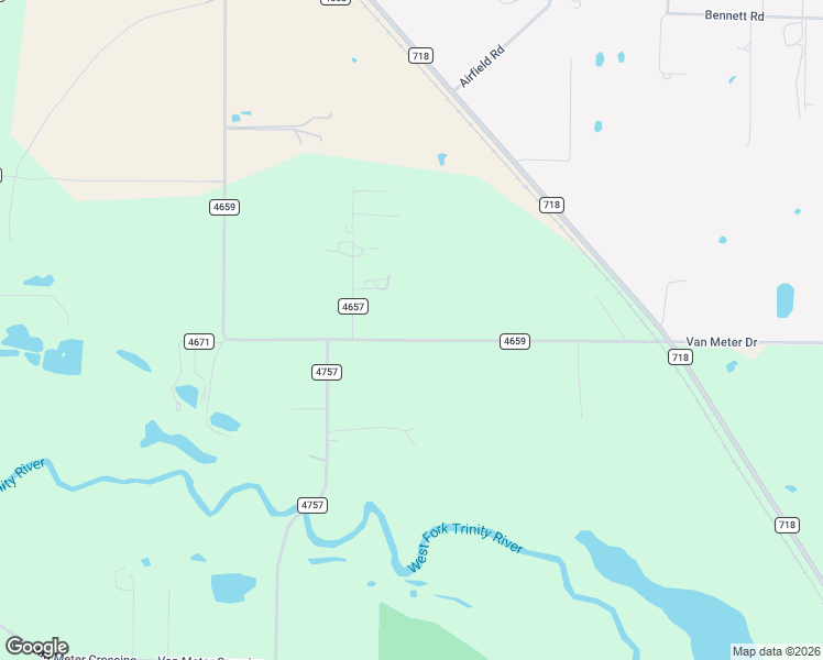 map of restaurants, bars, coffee shops, grocery stores, and more near 310 County Road 4659 in Rhome