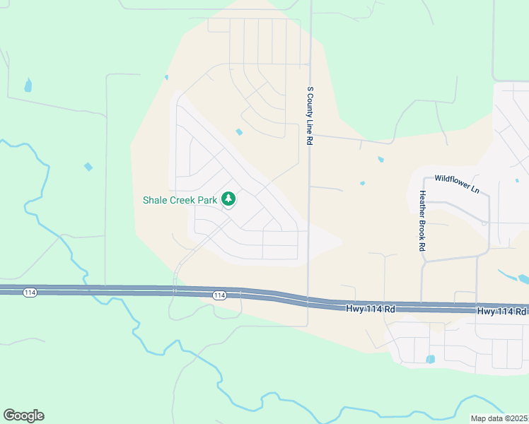 map of restaurants, bars, coffee shops, grocery stores, and more near 12401 Steel Wood Lane in Rhome
