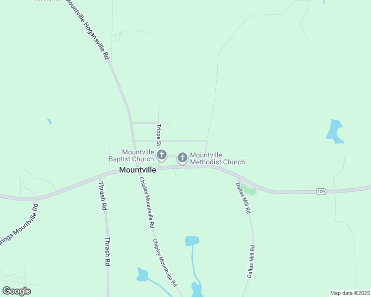 map of restaurants, bars, coffee shops, grocery stores, and more near 118 Railroad Street in LaGrange