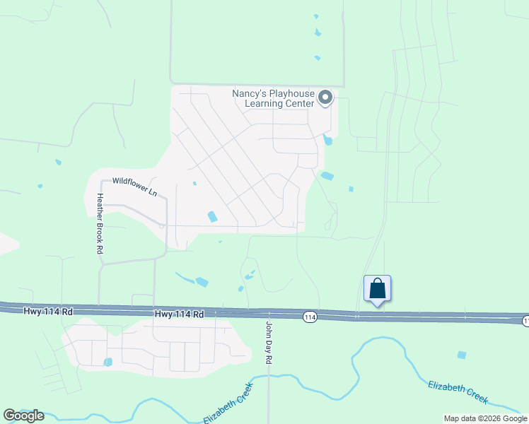 map of restaurants, bars, coffee shops, grocery stores, and more near Loomis Trail in Northlake