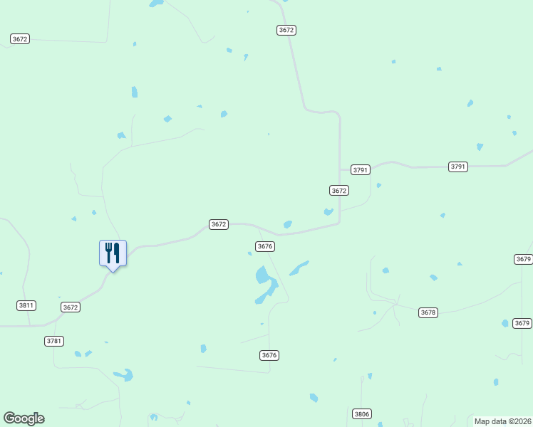 map of restaurants, bars, coffee shops, grocery stores, and more near 1857 County Road 3672 in Springtown