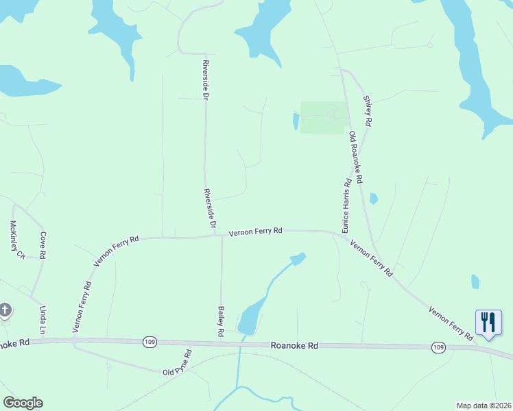 map of restaurants, bars, coffee shops, grocery stores, and more near 108 Bonny Oaks Drive in LaGrange