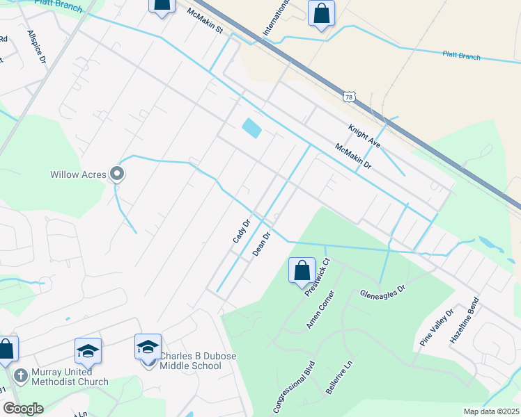 map of restaurants, bars, coffee shops, grocery stores, and more near 167 Cady Drive in Summerville