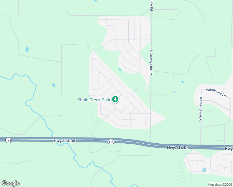 map of restaurants, bars, coffee shops, grocery stores, and more near 12209 Big Rock Drive in Rhome