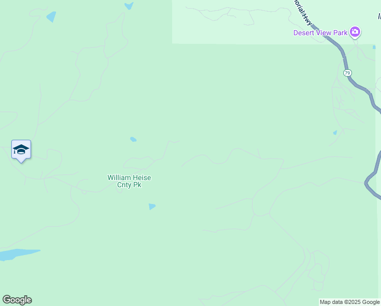 map of restaurants, bars, coffee shops, grocery stores, and more near 1068 West Incense Cedar Road in Julian