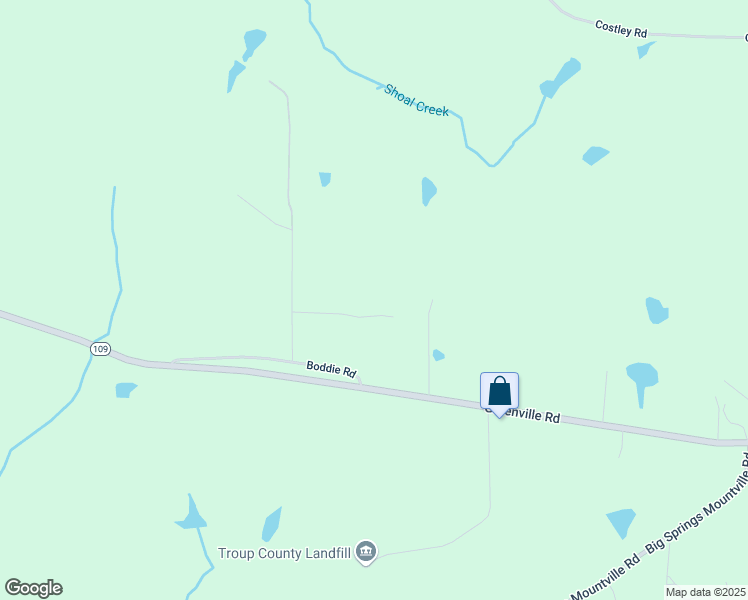 map of restaurants, bars, coffee shops, grocery stores, and more near 142 Carr Road in LaGrange