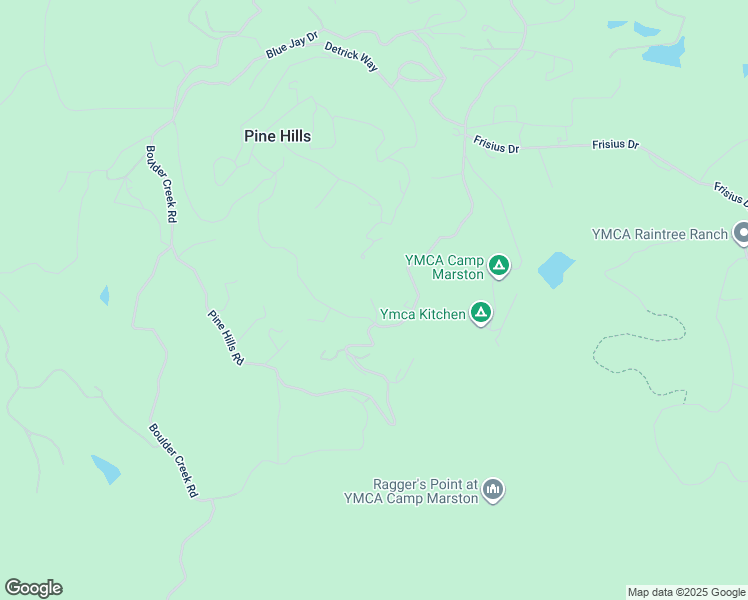 map of restaurants, bars, coffee shops, grocery stores, and more near 4728 Pine Ridge Avenue in Julian