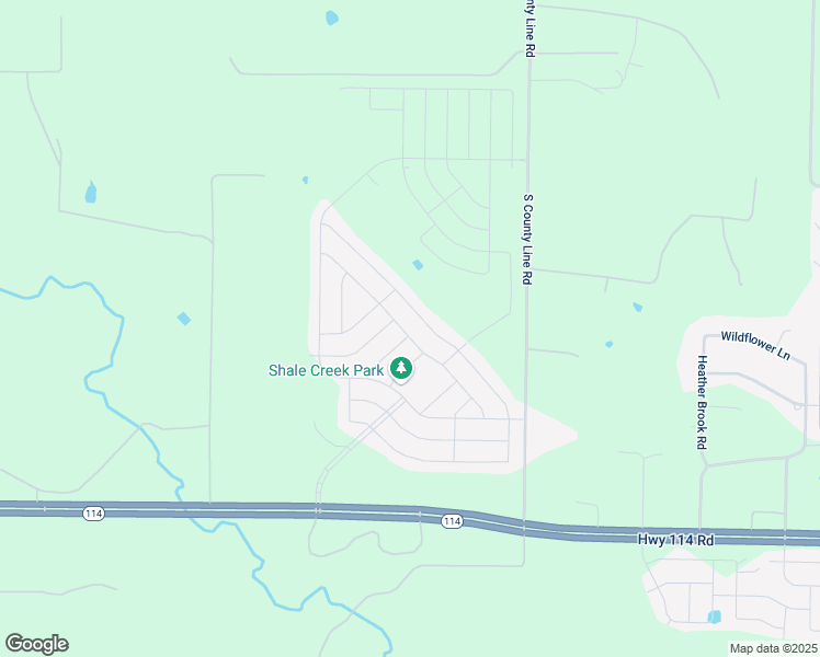 map of restaurants, bars, coffee shops, grocery stores, and more near 12129 Arbor Lake Road in Rhome