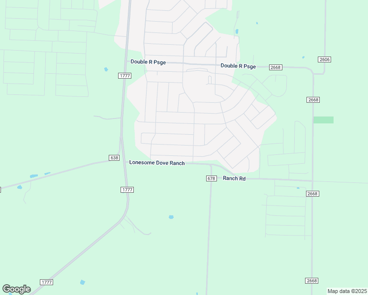map of restaurants, bars, coffee shops, grocery stores, and more near 7401-7923 County Road 678 in Royse City