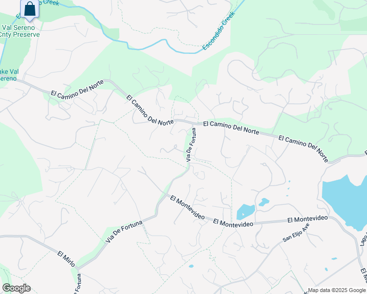 map of restaurants, bars, coffee shops, grocery stores, and more near 18220 Via De Fortuna in Rancho Santa Fe