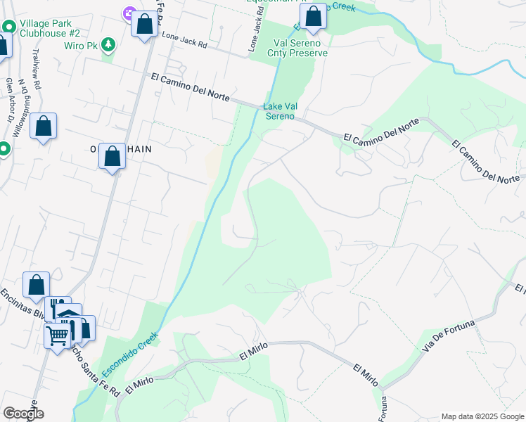map of restaurants, bars, coffee shops, grocery stores, and more near 459 Flores De Oro in Rancho Santa Fe