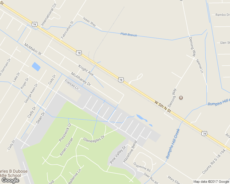 map of restaurants, bars, coffee shops, grocery stores, and more near 168 Knight Avenue in Summerville