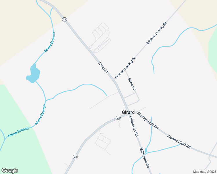 map of restaurants, bars, coffee shops, grocery stores, and more near 10236 Highway 23 in Girard