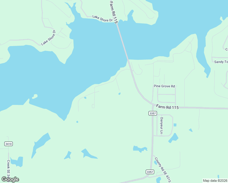 map of restaurants, bars, coffee shops, grocery stores, and more near County Road SE 3306 in Winnsboro