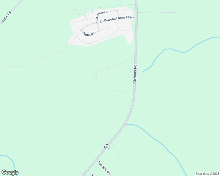 map of restaurants, bars, coffee shops, grocery stores, and more near 1062 Givhans Road in Ridgeville