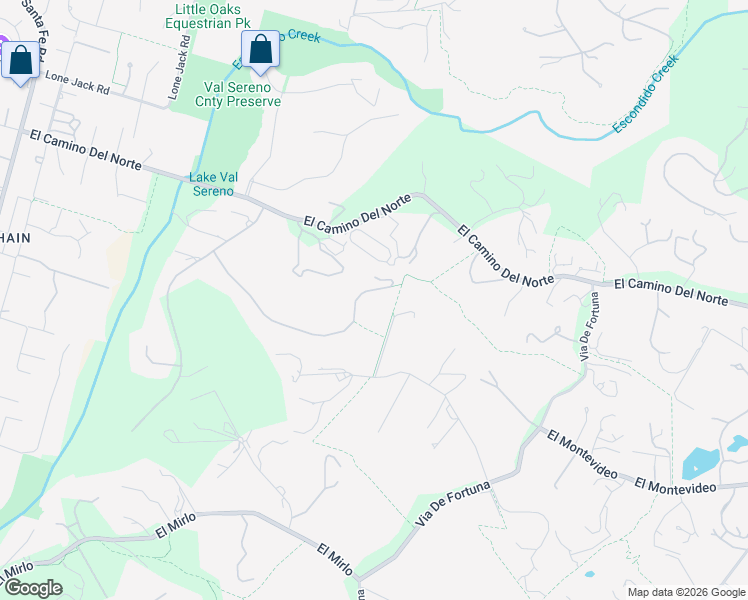 map of restaurants, bars, coffee shops, grocery stores, and more near 3357 Cerros Redondos in Rancho Santa Fe