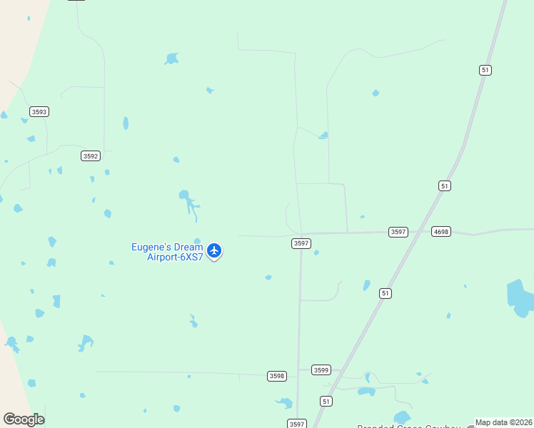 map of restaurants, bars, coffee shops, grocery stores, and more near 324 County Road 3597 in Boyd