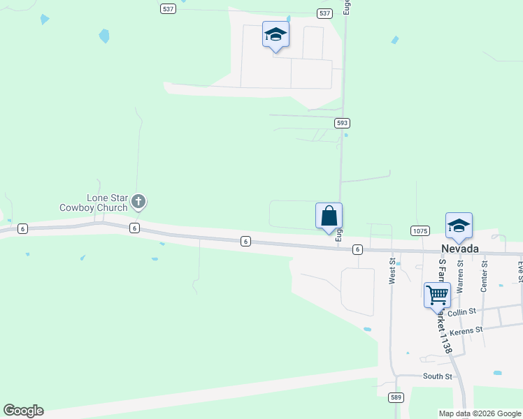 map of restaurants, bars, coffee shops, grocery stores, and more near 337 Amber Lane in Nevada