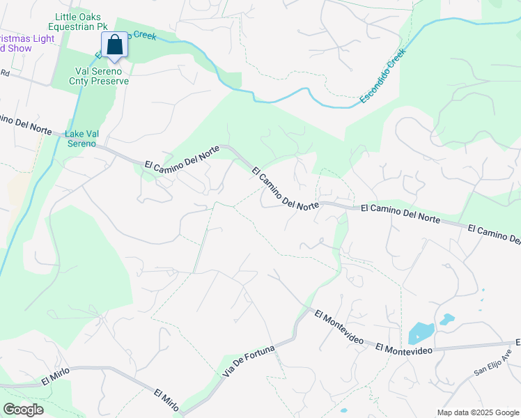 map of restaurants, bars, coffee shops, grocery stores, and more near 5631 El Camino Del Norte in Rancho Santa Fe