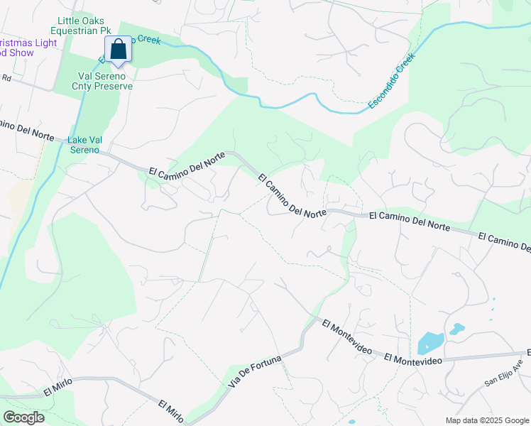 map of restaurants, bars, coffee shops, grocery stores, and more near 5631 El Camino Del Norte in Rancho Santa Fe