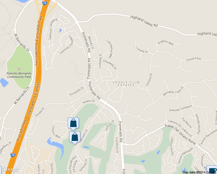 map of restaurants, bars, coffee shops, grocery stores, and more near 12617 Bedfordshire Court in San Diego