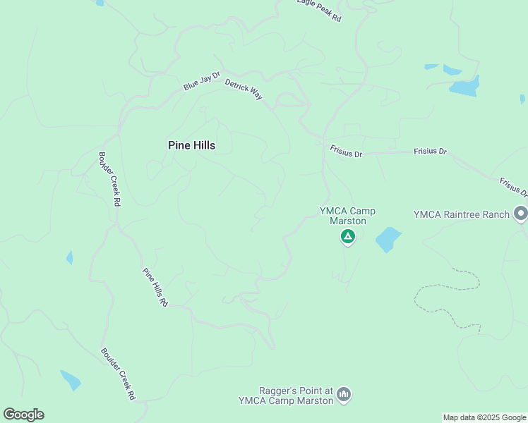 map of restaurants, bars, coffee shops, grocery stores, and more near 4641 Luneta View in Julian