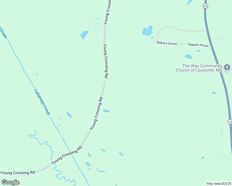 map of restaurants, bars, coffee shops, grocery stores, and more near 1860-2313 Young Crossing Road in Louisville