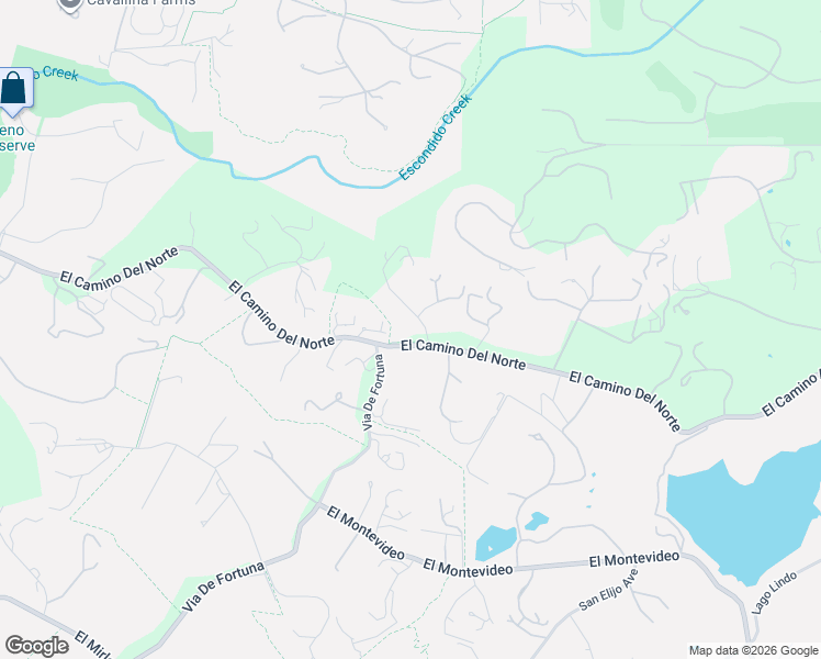 map of restaurants, bars, coffee shops, grocery stores, and more near 18320 Colina Fuerte in Rancho Santa Fe