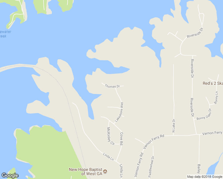 map of restaurants, bars, coffee shops, grocery stores, and more near 201 Thomas Drive in LaGrange