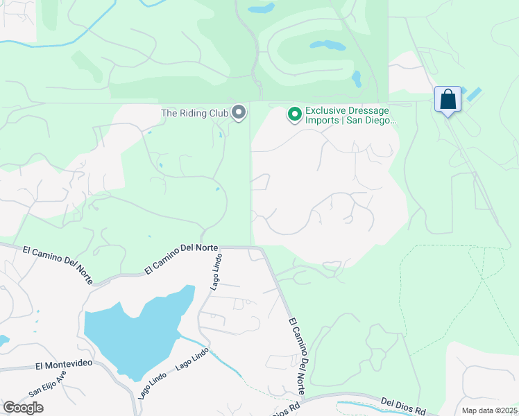 map of restaurants, bars, coffee shops, grocery stores, and more near 18050 Rancho La Cima Corte in Rancho Santa Fe