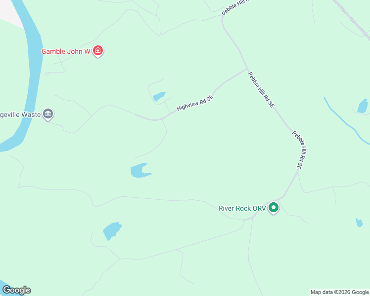 map of restaurants, bars, coffee shops, grocery stores, and more near 128 Highview Road Southeast in Milledgeville