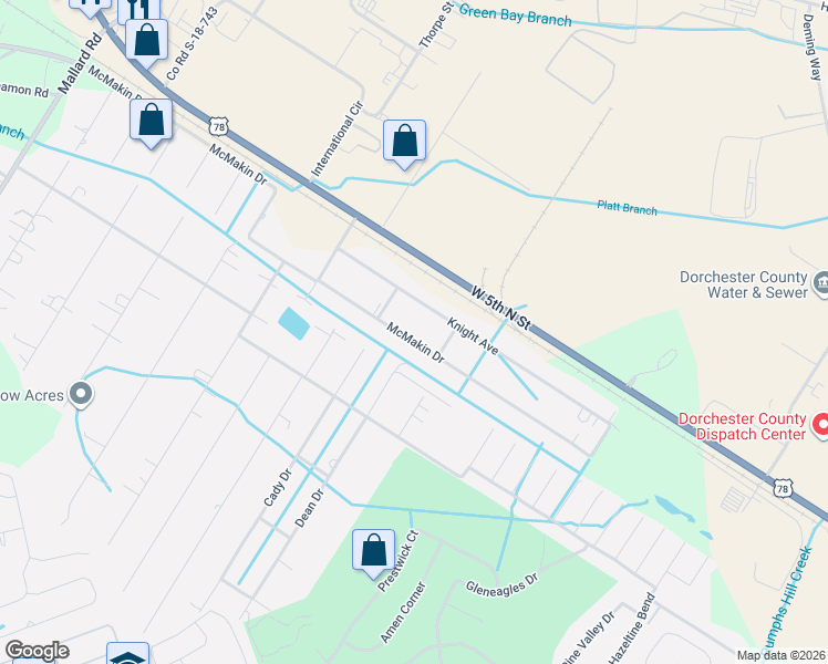 map of restaurants, bars, coffee shops, grocery stores, and more near 131 Knight Avenue in Summerville