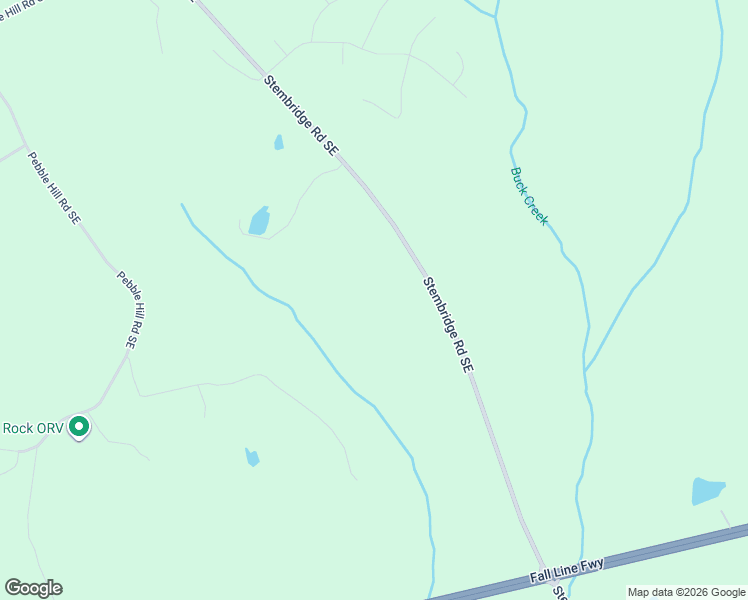 map of restaurants, bars, coffee shops, grocery stores, and more near 385 Stembridge Road Southeast in Milledgeville