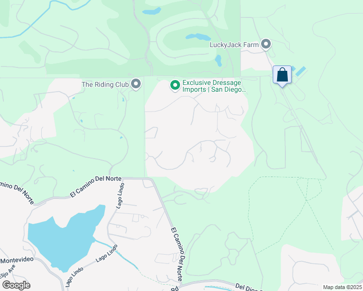 map of restaurants, bars, coffee shops, grocery stores, and more near 7012 Rancho La Cima Drive in Rancho Santa Fe