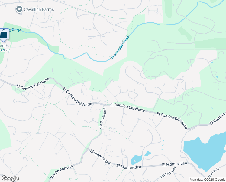 map of restaurants, bars, coffee shops, grocery stores, and more near 5918 La Cazadora in Rancho Santa Fe