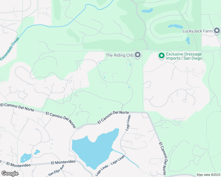 map of restaurants, bars, coffee shops, grocery stores, and more near 18299 Lago Vista in Rancho Santa Fe