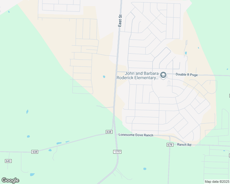 map of restaurants, bars, coffee shops, grocery stores, and more near 1400 Farm to Market Road 1777 in Royse City