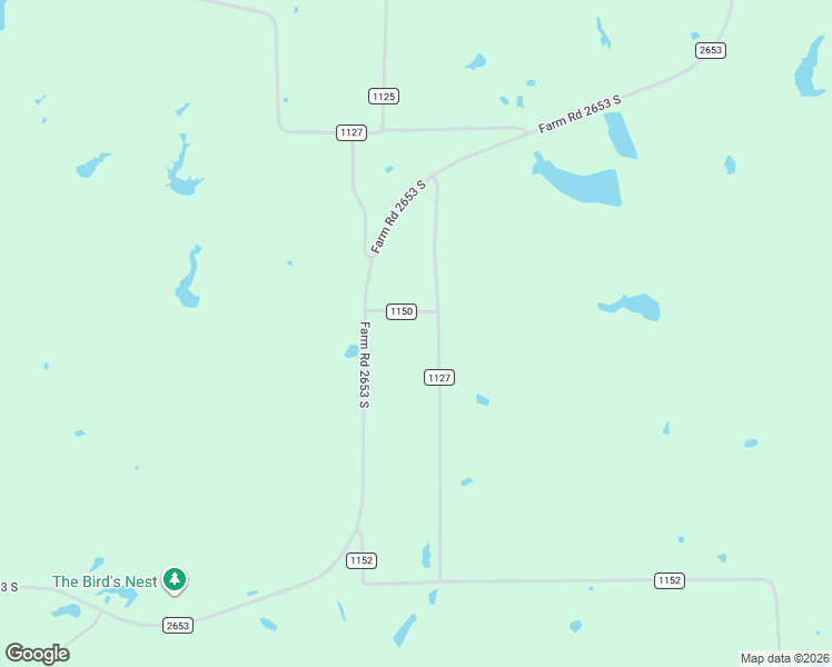 map of restaurants, bars, coffee shops, grocery stores, and more near 497 County Road 1127a in Cumby